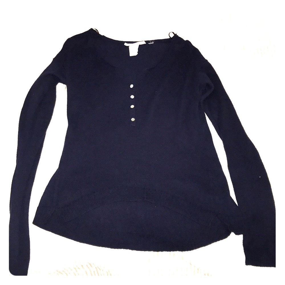 Navy blue sweater